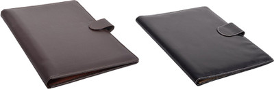 COI leatherite brown and black file folder and resume folder for documents and certificate for office executive folder and interview document file and folders for students ( set of 2 )(Set Of 2, Brown, Black)
COI leatherite brown and black file folder and resume folder for documents and certificate for office executive folder and interview document file and folders for students ( set of 2 )(Set Of 2, Brown, Black)