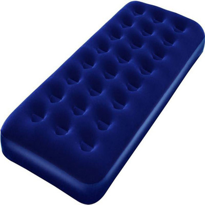 Bestway Flocked Single Air Bed Inflatable Bed(Blue)