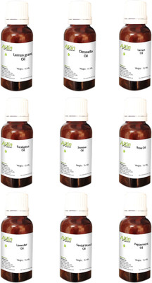 Allin Exporters Diffuser Oil Combo 9 In One Aroma Oil Pack For Diffusers Therapeutic Grade 15 ml Each(135 ml)
Allin Exporters Diffuser Oil Combo 9 In One Aroma Oil Pack For Diffusers Therapeutic Grade 15 ml Each(135 ml)
