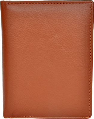 Chandair Men Brown Genuine Leather Wallet(12 Card Slots), Tan