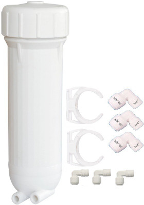 BalRama Commercial RO Membrane Housing Fit for 250/300 Gpd Big Membrane (Size 2.8inch x 12inch) + Elbow Connectors + Clamp Clips + Teflon Tape Solid Filter Cartridge(0, Pack of 10)
BalRama Commercial RO Membrane Housing Fit for 250/300 Gpd Big Membrane (Size 2.8inch x 12inch) + Elbow Connectors + Clamp Clips + Teflon Tape Solid Filter Cartridge(0, Pack of 10)