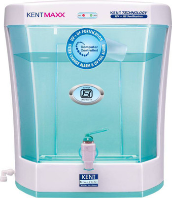 Kent Maxx Litre 7 L UV + UF Water Purifier(White & Blue)