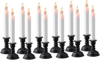 Sayee Diwali Special Electric Candles With stand (12 pcs) Candle(White, Black, Pack of 12), Black;white
Sayee Diwali Special Electric Candles With stand (12 pcs) Candle(White, Black, Pack of 12), Black;white