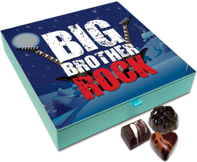 Chocholik Rakshabandan Gift Box - Big Brother Always Beside Thanks Chocolate Box For Brother / Sister - 9pc Truffles(108 g)
Chocholik Rakshabandan Gift Box - Big Brother Always Beside Thanks Chocolate Box For Brother / Sister - 9pc Truffles(108 g)