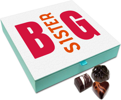 Chocholik Rakhi Gift Box - Lovely Big Sisters Chocolate Box For Brother / Sister - 9pc Truffles(108 g)
Chocholik Rakhi Gift Box - Lovely Big Sisters Chocolate Box For Brother / Sister - 9pc Truffles(108 g)