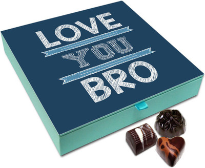 Chocholik Rakhi Gift - My Love For You Will Never End Brother Chocolate Box For Brother / Sister - 9pc Truffles(108 g)
Chocholik Rakhi Gift - My Love For You Will Never End Brother Chocolate Box For Brother / Sister - 9pc Truffles(108 g)