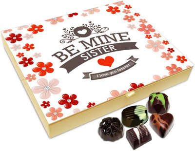Chocholik Rakhi Gift Box - I Love You Forever Sister Chocolate Box For Brother / Sister - 20pc Truffles(240 g)
Chocholik Rakhi Gift Box - I Love You Forever Sister Chocolate Box For Brother / Sister - 20pc Truffles(240 g)