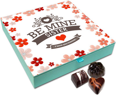 Chocholik Rakhi Gift Box - I Love You Forever Sister Chocolate Box For Brother / Sister - 9pc Truffles(108 g)
Chocholik Rakhi Gift Box - I Love You Forever Sister Chocolate Box For Brother / Sister - 9pc Truffles(108 g)