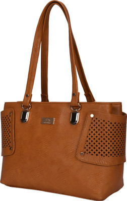 Whiteflower Shoulder Bag(Tan)