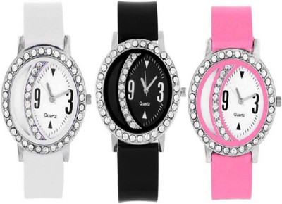 Miss Perfect Diamond Studded Best look Fancy Watch Watch - For Women
Miss Perfect Diamond Studded Best look Fancy Watch Watch - For Women