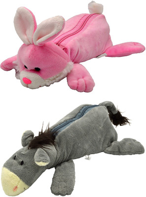 Talesara Rabbit and Donkey Animal Cotton Pencil Box For Kids Boy and Girls - 2 Pcs. Combo Fancy stationary Pouch - PCMB111 Pouch(Multicolor)
Talesara Rabbit and Donkey Animal Cotton Pencil Box For Kids Boy and Girls - 2 Pcs. Combo Fancy stationary Pouch - PCMB111 Pouch(Multicolor)