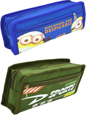 Talesara Printed Pencil Box For Kids Boy and Girls - 2 Pcs. Combo Fancy stationary Pouch - PCMB385 Pouch(Blue)
Talesara Printed Pencil Box For Kids Boy and Girls - 2 Pcs. Combo Fancy stationary Pouch - PCMB385 Pouch(Blue)