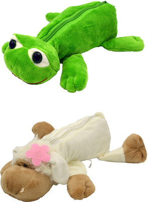 Talesara Frog and Dog Animal Cotton Pencil Box For Kids Boy and Girls - 2 Pcs. Combo Fancy stationary Pouch - PCMB008 Pouch(Multicolor)
Talesara Frog and Dog Animal Cotton Pencil Box For Kids Boy and Girls - 2 Pcs. Combo Fancy stationary Pouch - PCMB008 Pouch(Multicolor)