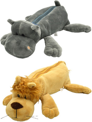 Talesara Dog and Lion Animal Cotton Pencil Box For Kids Boy and Girls - 2 Pcs. Combo Fancy stationary Pouch - PCMB176 Pouch(Multicolor)
Talesara Dog and Lion Animal Cotton Pencil Box For Kids Boy and Girls - 2 Pcs. Combo Fancy stationary Pouch - PCMB176 Pouch(Multicolor)