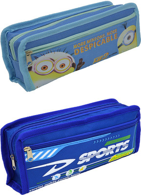 Talesara Printed Pencil Box For Kids Boy and Girls - 2 Pcs. Combo Fancy stationary Pouch - PCMB426 Pouch(Blue)
Talesara Printed Pencil Box For Kids Boy and Girls - 2 Pcs. Combo Fancy stationary Pouch - PCMB426 Pouch(Blue)