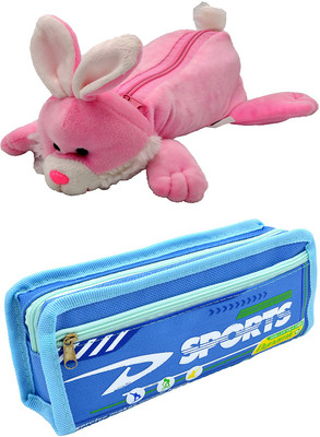 Talesara Rabbit and Printed Pencil Box For Kids Boy and Girls - 2 Pcs. Combo Fancy stationary Pouch - PCMB133 Pouch(Multicolor)
Talesara Rabbit and Printed Pencil Box For Kids Boy and Girls - 2 Pcs. Combo Fancy stationary Pouch - PCMB133 Pouch(Multicolor)