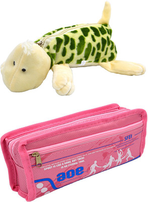 Hrinkar Cartoon Animal and Printed Art Plastic Pencil Boxes(Set of 2, Multicolor)
Hrinkar Cartoon Animal and Printed Art Plastic Pencil Boxes(Set of 2, Multicolor)
