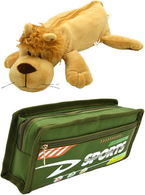 Talesara Lion and Printed Pencil Box For Kids Boy and Girls - 2 Pcs. Combo Fancy stationary Pouch - PCMB359 Pouch(Multicolor)
Talesara Lion and Printed Pencil Box For Kids Boy and Girls - 2 Pcs. Combo Fancy stationary Pouch - PCMB359 Pouch(Multicolor)