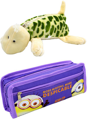 Talesara Tortoise and Printed Pencil Box For Kids Boy and Girls - 2 Pcs. Combo Fancy stationary Pouch - PCMB211 Pouch(Multicolor)
Talesara Tortoise and Printed Pencil Box For Kids Boy and Girls - 2 Pcs. Combo Fancy stationary Pouch - PCMB211 Pouch(Multicolor)