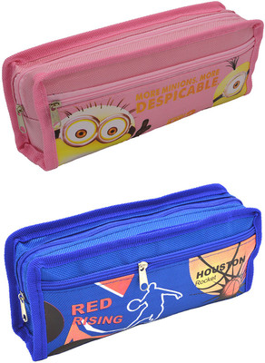 Talesara Printed Pencil Box For Kids Boy and Girls - 2 Pcs. Combo Fancy stationary Pouch - PCMB437 Pouch(Multicolor)
Talesara Printed Pencil Box For Kids Boy and Girls - 2 Pcs. Combo Fancy stationary Pouch - PCMB437 Pouch(Multicolor)