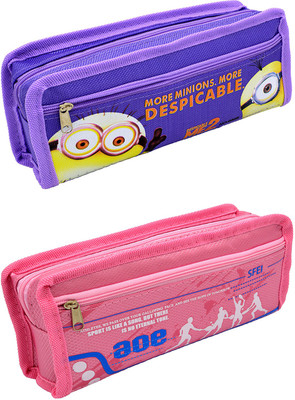 Talesara Printed Pencil Box For Kids Boy and Girls - 2 Pcs. Combo Fancy stationary Pouch - PCMB465 Pouch(Multicolor)
Talesara Printed Pencil Box For Kids Boy and Girls - 2 Pcs. Combo Fancy stationary Pouch - PCMB465 Pouch(Multicolor)