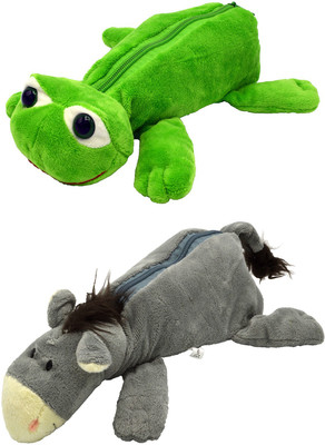 Talesara Frog and Donkey Animal Cotton Pencil Box For Kids Boy and Girls - 2 Pcs. Combo Fancy stationary Pouch - PCMB009 Pouch(Multicolor)
Talesara Frog and Donkey Animal Cotton Pencil Box For Kids Boy and Girls - 2 Pcs. Combo Fancy stationary Pouch - PCMB009 Pouch(Multicolor)