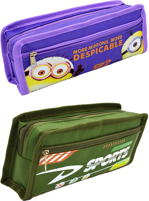 Talesara Printed Pencil Box For Kids Boy and Girls - 2 Pcs. Combo Fancy stationary Pouch - PCMB469 Pouch(Multicolor)
Talesara Printed Pencil Box For Kids Boy and Girls - 2 Pcs. Combo Fancy stationary Pouch - PCMB469 Pouch(Multicolor)