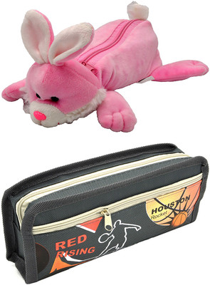 Talesara Rabbit and Printed Pencil Box For Kids Boy and Girls - 2 Pcs. Combo Fancy stationary Pouch - PCMB121 Pouch(Multicolor)
Talesara Rabbit and Printed Pencil Box For Kids Boy and Girls - 2 Pcs. Combo Fancy stationary Pouch - PCMB121 Pouch(Multicolor)