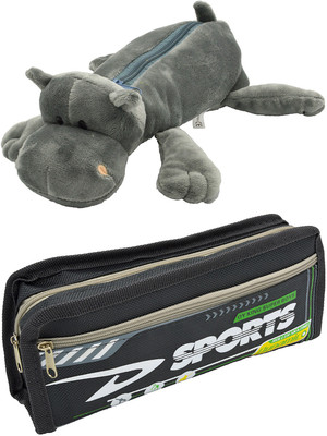 Talesara Dog and Printed Pencil Box For Kids Boy and Girls - 2 Pcs. Combo Fancy stationary Pouch - PCMB195 Pouch(Grey)
Talesara Dog and Printed Pencil Box For Kids Boy and Girls - 2 Pcs. Combo Fancy stationary Pouch - PCMB195 Pouch(Grey)