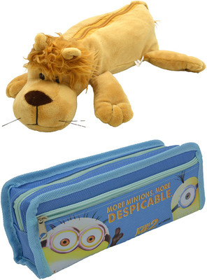 Talesara Lion and Printed Pencil Box For Kids Boy and Girls - 2 Pcs. Combo Fancy stationary Pouch - PCMB344 Pouch(Multicolor)
Talesara Lion and Printed Pencil Box For Kids Boy and Girls - 2 Pcs. Combo Fancy stationary Pouch - PCMB344 Pouch(Multicolor)