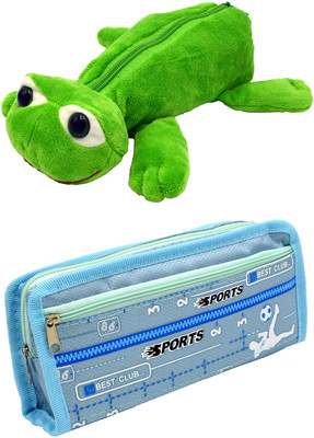 Talesara Frog and Printed Pencil Box For Kids Boy and Girls - 2 Pcs. Combo Fancy stationary Pouch - PCMB034 Pouch(Multicolor)
Talesara Frog and Printed Pencil Box For Kids Boy and Girls - 2 Pcs. Combo Fancy stationary Pouch - PCMB034 Pouch(Multicolor)