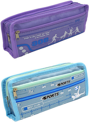 Talesara Printed Pencil Box For Kids Boy and Girls - 2 Pcs. Combo Fancy stationary Pouch - PCMB619 Pouch(Multicolor)
Talesara Printed Pencil Box For Kids Boy and Girls - 2 Pcs. Combo Fancy stationary Pouch - PCMB619 Pouch(Multicolor)