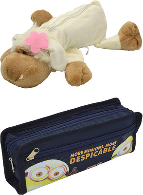 Talesara Dog and Printed Pencil Box For Kids Boy and Girls - 2 Pcs. Combo Fancy stationary Pouch - PCMB265 Pouch(Multicolor)
Talesara Dog and Printed Pencil Box For Kids Boy and Girls - 2 Pcs. Combo Fancy stationary Pouch - PCMB265 Pouch(Multicolor)