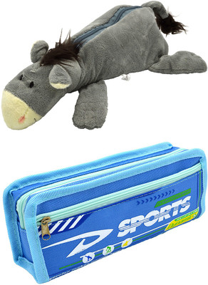 Talesara Donkey and Printed Pencil Box For Kids Boy and Girls - 2 Pcs. Combo Fancy stationary Pouch - PCMB310 Pouch(Multicolor)
Talesara Donkey and Printed Pencil Box For Kids Boy and Girls - 2 Pcs. Combo Fancy stationary Pouch - PCMB310 Pouch(Multicolor)