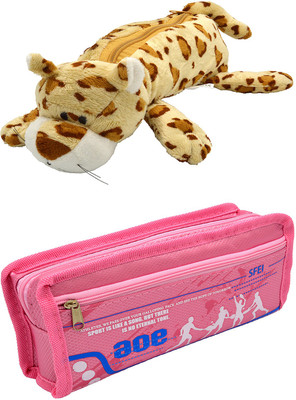 Talesara Tiger and Printed Pencil Box For Kids Boy and Girls - 2 Pcs. Combo Fancy stationary Pouch - PCMB330 Pouch(Multicolor)
Talesara Tiger and Printed Pencil Box For Kids Boy and Girls - 2 Pcs. Combo Fancy stationary Pouch - PCMB330 Pouch(Multicolor)