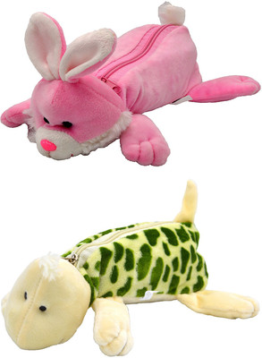 Talesara Rabbit and Tortoise Animal Cotton Pencil Box For Kids Boy and Girls - 2 Pcs. Combo Fancy stationary Pouch - PCMB108 Pouch(Multicolor)
Talesara Rabbit and Tortoise Animal Cotton Pencil Box For Kids Boy and Girls - 2 Pcs. Combo Fancy stationary Pouch - PCMB108 Pouch(Multicolor)