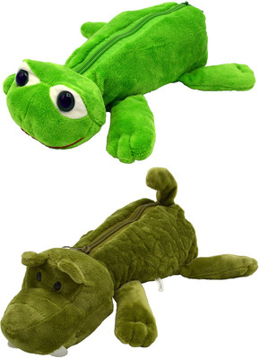 Talesara Frog and Dog Animal Cotton Pencil Box For Kids Boy and Girls - 2 Pcs. Combo Fancy stationary Pouch - PCMB007 Pouch(Green)
Talesara Frog and Dog Animal Cotton Pencil Box For Kids Boy and Girls - 2 Pcs. Combo Fancy stationary Pouch - PCMB007 Pouch(Green)