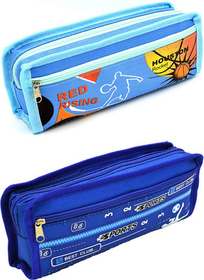 Talesara Printed Pencil Box For Kids Boy and Girls - 2 Pcs. Combo Fancy stationary Pouch - PCMB542 Pouch(Blue)
Talesara Printed Pencil Box For Kids Boy and Girls - 2 Pcs. Combo Fancy stationary Pouch - PCMB542 Pouch(Blue)