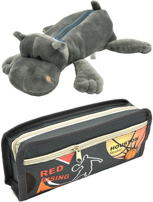 Talesara Dog and Printed Pencil Box For Kids Boy and Girls - 2 Pcs. Combo Fancy stationary Pouch - PCMB184 Pouch(Grey)
Talesara Dog and Printed Pencil Box For Kids Boy and Girls - 2 Pcs. Combo Fancy stationary Pouch - PCMB184 Pouch(Grey)