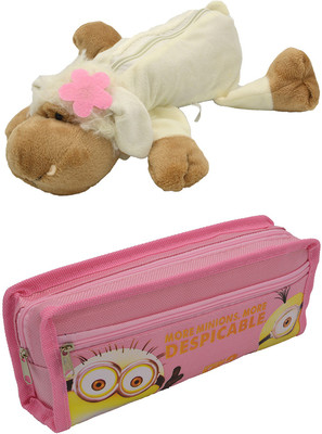 Hrinkar Cartoon Animal and Printed Art Plastic Pencil Boxes(Set of 2, Multicolor)
Hrinkar Cartoon Animal and Printed Art Plastic Pencil Boxes(Set of 2, Multicolor)