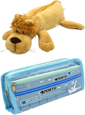 Talesara Lion and Printed Pencil Box For Kids Boy and Girls - 2 Pcs. Combo Fancy stationary Pouch - PCMB364 Pouch(Multicolor)
Talesara Lion and Printed Pencil Box For Kids Boy and Girls - 2 Pcs. Combo Fancy stationary Pouch - PCMB364 Pouch(Multicolor)