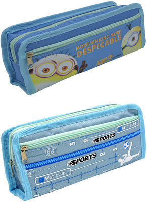 Talesara Printed Pencil Box For Kids Boy and Girls - 2 Pcs. Combo Fancy stationary Pouch - PCMB433 Pouch(Blue)
Talesara Printed Pencil Box For Kids Boy and Girls - 2 Pcs. Combo Fancy stationary Pouch - PCMB433 Pouch(Blue)