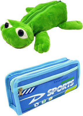 Talesara Frog and Printed Pencil Box For Kids Boy and Girls - 2 Pcs. Combo Fancy stationary Pouch - PCMB031 Pouch(Multicolor)
Talesara Frog and Printed Pencil Box For Kids Boy and Girls - 2 Pcs. Combo Fancy stationary Pouch - PCMB031 Pouch(Multicolor)