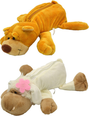Talesara Dog Animal Cotton Pencil Box For Kids Boy and Girls - 2 Pcs. Combo Fancy stationary Pouch - PCMB142 Pouch(Brown)
Talesara Dog Animal Cotton Pencil Box For Kids Boy and Girls - 2 Pcs. Combo Fancy stationary Pouch - PCMB142 Pouch(Brown)