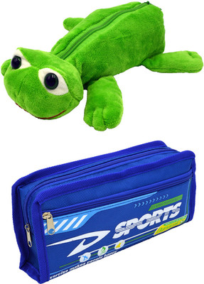 Talesara Frog and Printed Pencil Box For Kids Boy and Girls - 2 Pcs. Combo Fancy stationary Pouch - PCMB027 Pouch(Multicolor)
Talesara Frog and Printed Pencil Box For Kids Boy and Girls - 2 Pcs. Combo Fancy stationary Pouch - PCMB027 Pouch(Multicolor)
