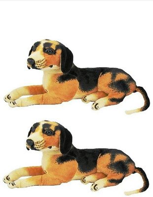 soniya Enterprises dog - 40 cm(Brown)