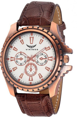 VIKINGS WHITE DIAL WATCH ANTIQUE COLOUR CASE STYLISH PARTY WEAR AND FORMAL Watch - For Men & Women
VIKINGS WHITE DIAL WATCH ANTIQUE COLOUR CASE STYLISH PARTY WEAR AND FORMAL Watch - For Men & Women