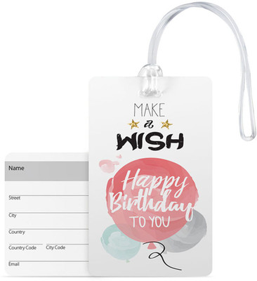 100yellow Luggage Tags- Printed Gloss Finish Premium Pvc Travel/Bag Tag With Silicon Strap By 100Yellow Luggage Tag(Multicolor)
100yellow Luggage Tags- Printed Gloss Finish Premium Pvc Travel/Bag Tag With Silicon Strap By 100Yellow Luggage Tag(Multicolor)