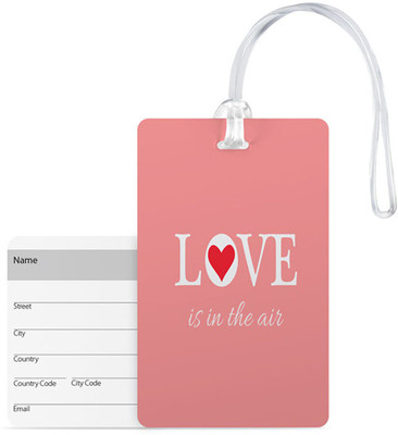 100yellow Luggage Tags- Love Quote Printed High Quality Pvc Tag With Silicon Strap- Ideal For Gift Luggage Tag(Multicolor)
100yellow Luggage Tags- Love Quote Printed High Quality Pvc Tag With Silicon Strap- Ideal For Gift Luggage Tag(Multicolor)