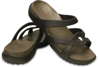 Crocs Women Brown Flats